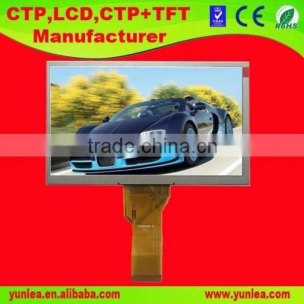 7.0 Inch 800(RGB)*480 Laptop Lcd Panel With Backlight