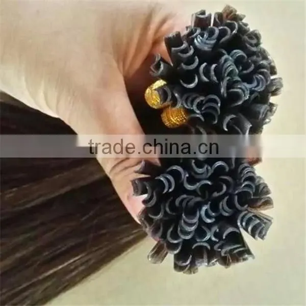 100% Remy Hair U Tip Keratin Human Hair Extension photo-5