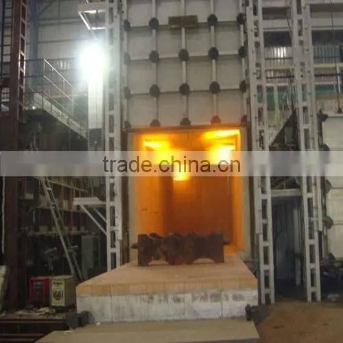 Bogie Hearth Vacuum Gas Nitriding Natural Gas Furnace photo-4