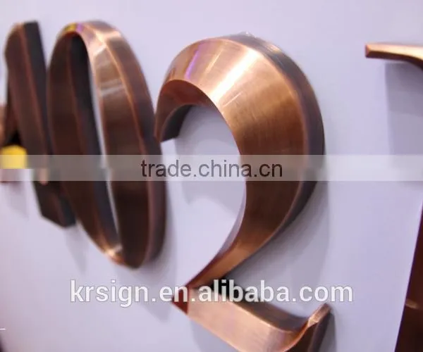 Decorative Metal Logo / Brand Designer Handbags Logo Type Custom photo-3