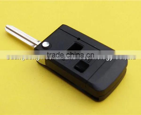 Free Shipping Toyota 2 Buttons Modified Folding Remote Key Case photo-5