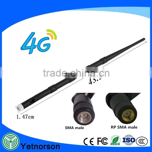 12db 698-960/1710-2700MHZ External 4G LTE Antenna Huawei Booster SMA Male photo-3