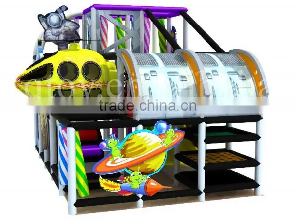 Popular Commercial Space Theme Children Ministry Indoor Playground for Sale photo-3