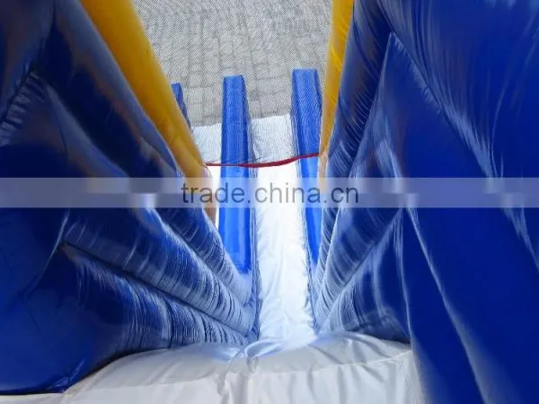 Lanqu High Quality Inflatable Big Water Slide for Sale photo-3