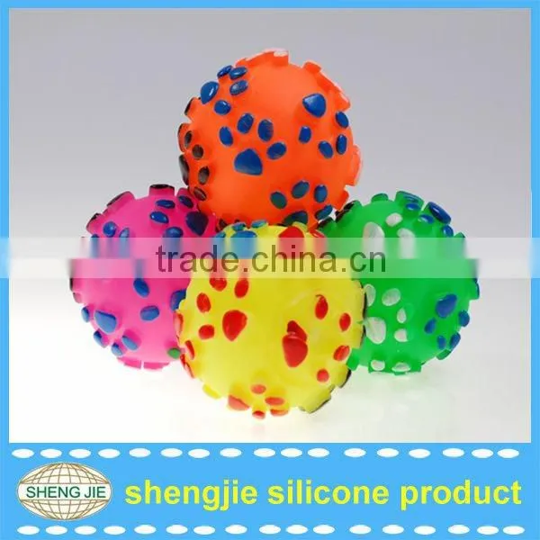 Silicon Chewing Pet Toy Rubber Ball