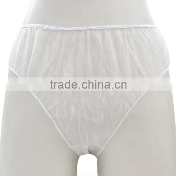 Nonwoven Fabric Underwear Women PP Nonwoven Women Panties Disposable Nonwoven Sexy Lady Panties Fashion Underwear Women Brief photo-2