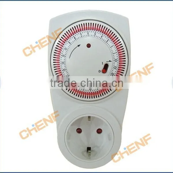 Cheaper Price Smart Home AC180-250V European Standard Mechanical Timer Socket photo-2