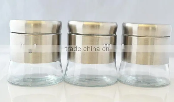 Airtight Lid Glass Canister