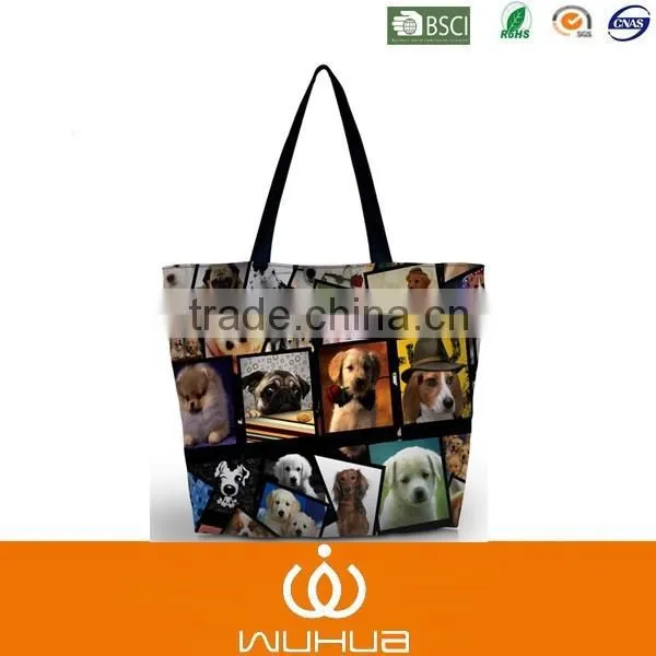 High Quality Printing Flower Customer Tote Bag photo-4