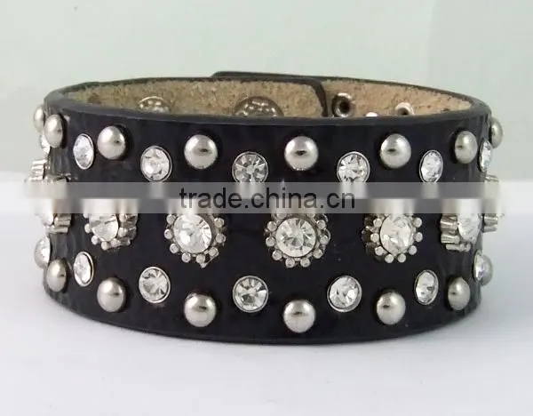 2013 Wholesale Trendy Genuine Leather Bracelet From Guangzhou photo-3