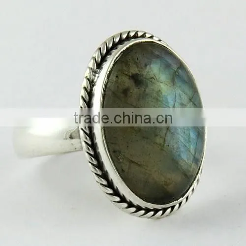Awesome !! Bezel Setting Labradorite 925 Sterling Silver Ring, Indian Fashion Silver Jewellery, Silver Jewellery