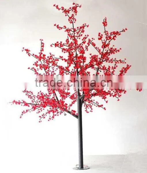 Outdoor Light up Flower Decoration Led Cherry Blossom Solar Tree Light photo-5