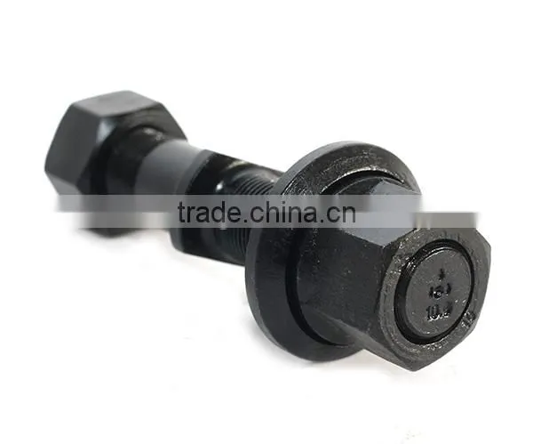 Grade 10.9 High Strength Locking Bolt for Truck Wheel Hub photo-2