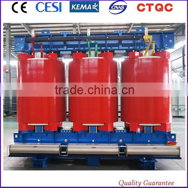 Resin Cast Dry Type 3 Phase Rated Voltage of Transformer