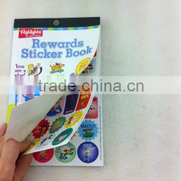 2014 Colorfull Sticker Book/drawing Book