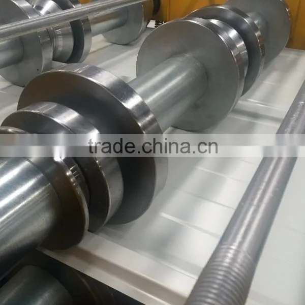 YX28-820 Cold Joint Hidden Roof Panel Roll Forming Machine photo-2