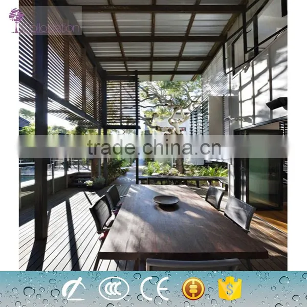 Antique Style Good Quality Aluminium Glass Louvers Window