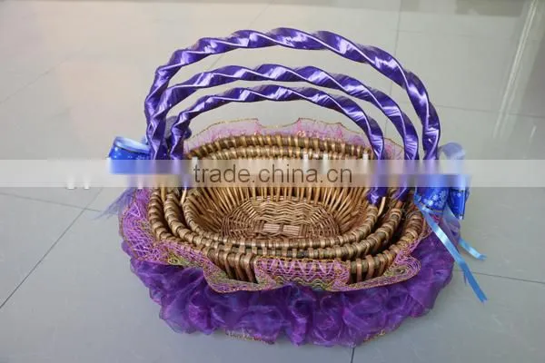 New Model 2016 Gift Basket Type Bamboo Basket