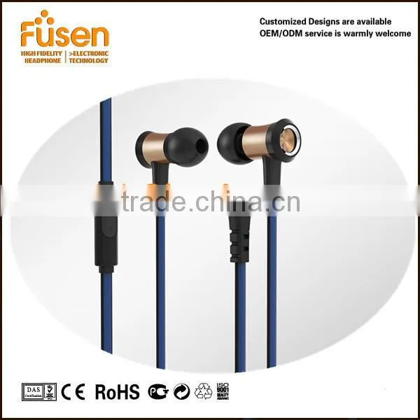 Fashion Design Earphone/earbuds for 2016 China Wholesale
