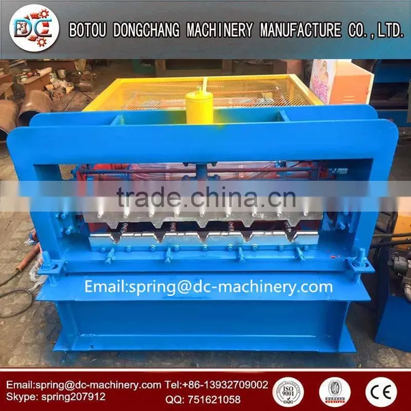 Newest Design High Quality 2015 Curving Roof Panel Roll Forming Machine photo-2