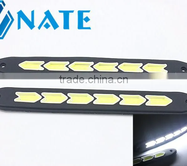 Newest Car Flexible Led Drl/ Auto Led Daytime Running Light COB Led Drl 12V photo-4