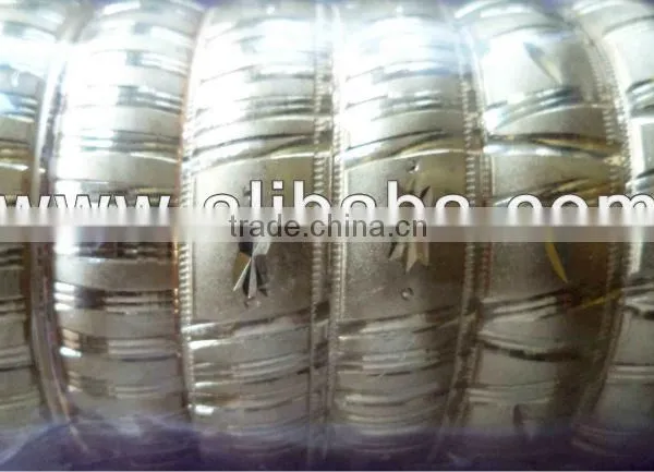 Brass Diamond Cut Gold Plated Bangles