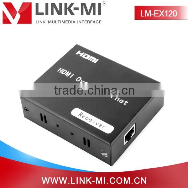 2015 LINK-MI/OEM LM-EX120 via RJ45 Cable 120m Point to Many Hdmi Extender Over ip Support Ethernet & IR photo-3