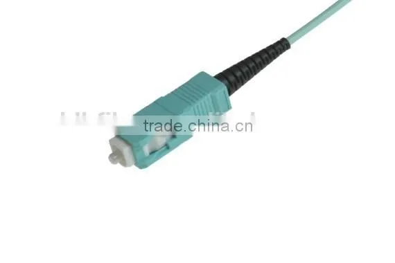 OM3 SC 0.9mm Multimode Fiber Optic Pigtail,simplex 50/125um Optical Fiber Pigtails photo-2