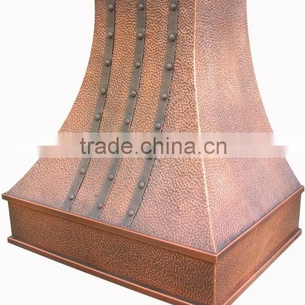 Hand Crafted Copper Kitchen Hood