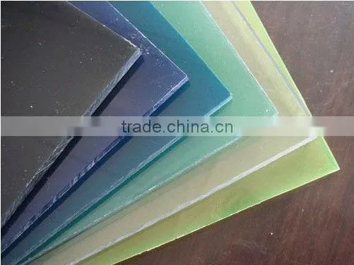 Polycarbonate solid sheet awning baord