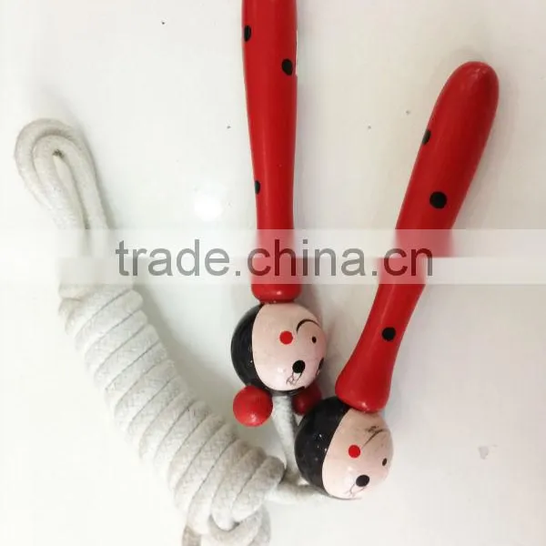 wooden jump rope