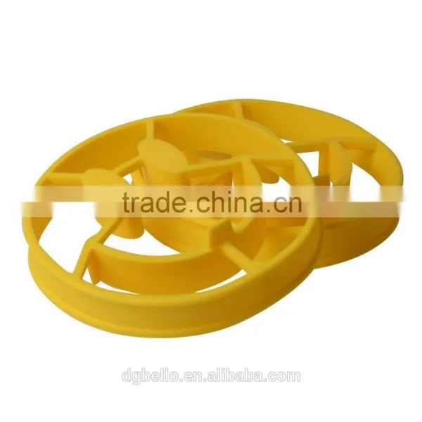Silicone Smile Egg Fried Molds Egg Ring Pancake Kitchen photo-2