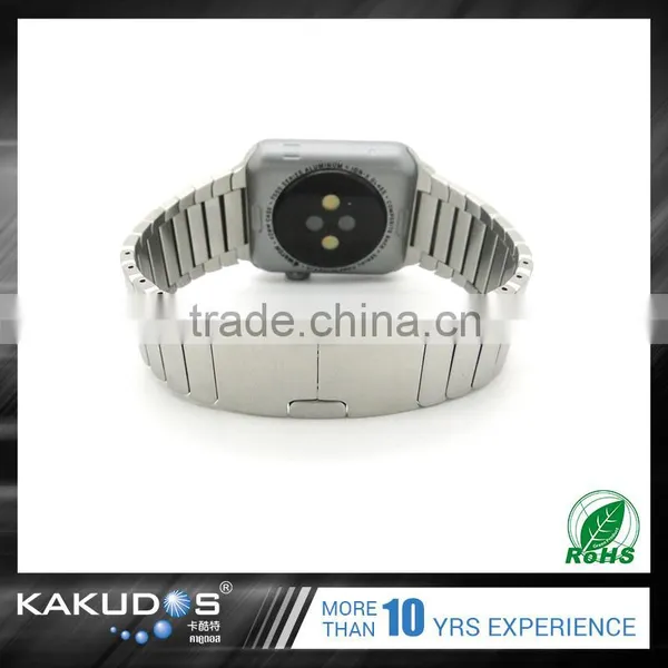Custom Logo Accepted Wholesale Fashionable Flat Buckle Alloy Watch Belt Band photo-5