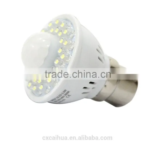 CE&Rohs Approved 3000K Hot Sell 1/2W Gu10 Led Sensor Light Bulb photo-3