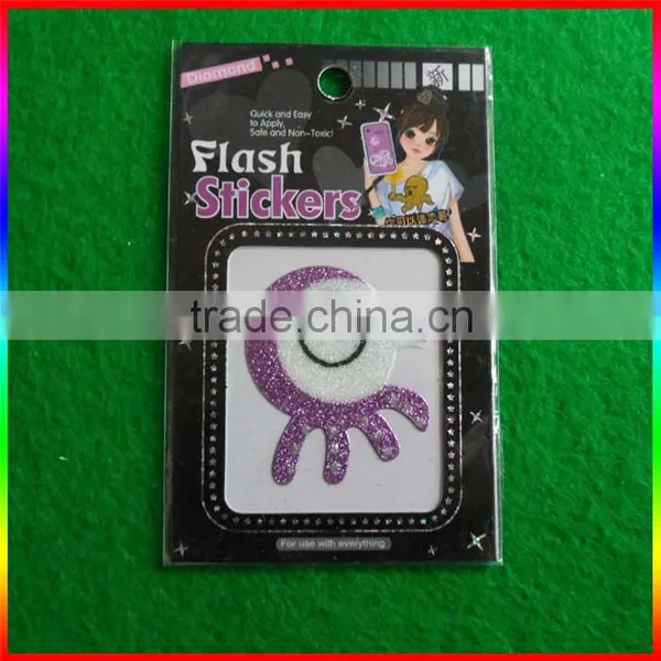 Cartoon Designs Glitter Powder Sticker photo-2