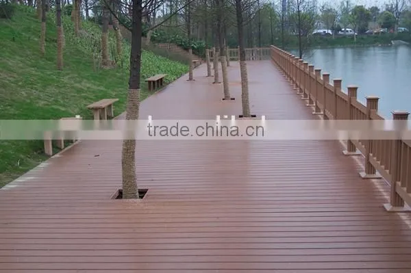 China Supplier Wood Plastic Composite Decking Floor,WPC Decking Floor photo-2