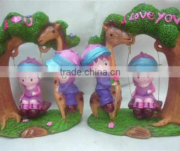 RESIN DOLL IN RESIN HOME DECOR