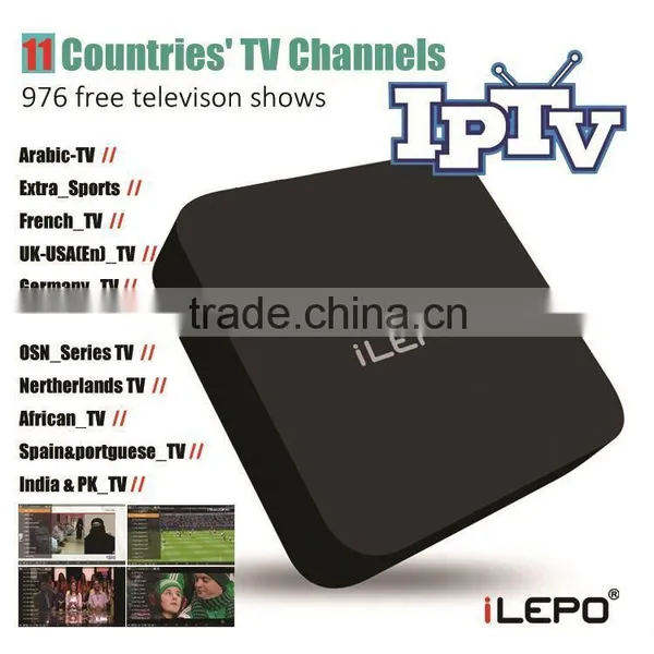 Android Smart Tv Box With India Channel Iptv Box