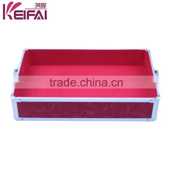 Hot Sell 2015 New Products Red Sequin Aluminum Professional Cosmetic Case photo-5