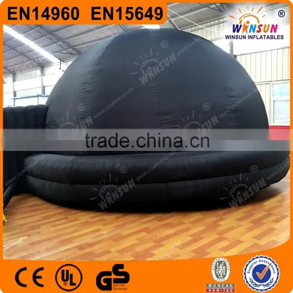 Certified by US or CE Black 5m Diameter Inflatable Planetarium Tent Used Outdoor Inflatable Tent for Kids photo-5
