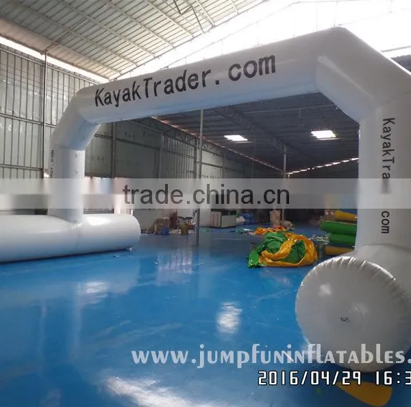Floating Arch for Water Sports 2016 Inflatable FINISH Line on Water/START Line Float Customized photo-3