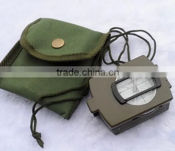 Outdoor Camping Hiking Compass ,Military Prismatic Sighting Compass photo-3