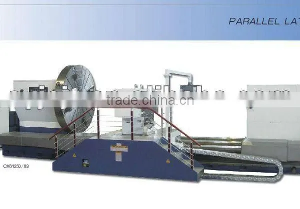 Universal ROLL CNC Heavy Horizontal Lathe 63ton CK61250/63 photo-2