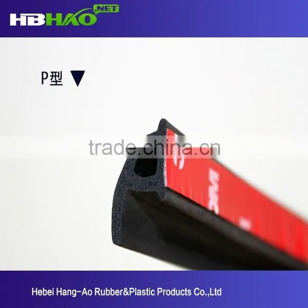 Manufacturer Adhesive Back I T-shape Epdm Rubber Sealing Strip Neoprene Rubber Strips h Shape photo-3