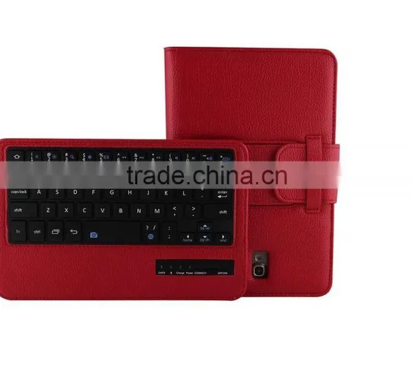 Litchi Pattern Wireless Mini Bluetooth Keyboard for Samsung TABS 8.4inch T700/705-SA04 photo-6