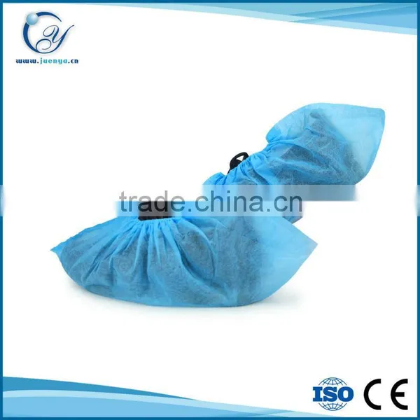 Cheapest Blue / Green Good Quality Disposable Non Woven Shoe Covers photo-3