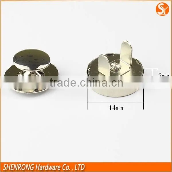 Wholesale Bag Fitting Metal Decorative Rivet Magnetic Button for Bag & Purse & Handbag photo-3