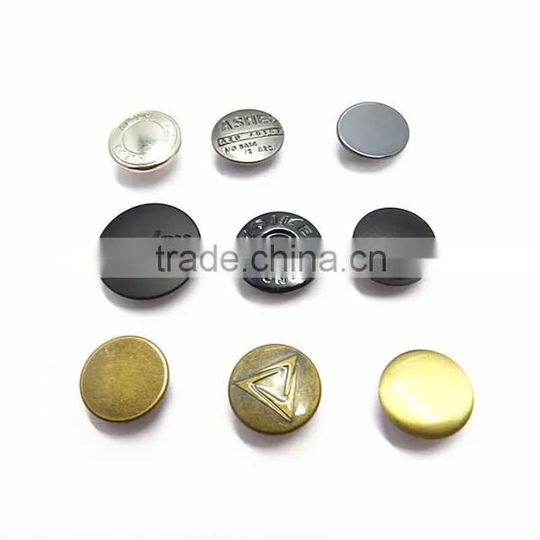 15mm Antique Brass Metal Snap Fasteners For Leather photo-5