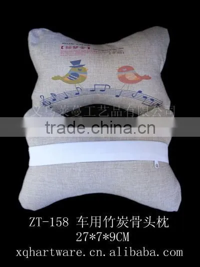 Your Design Custom Print Bone Shape Car Neck Pillow photo-3