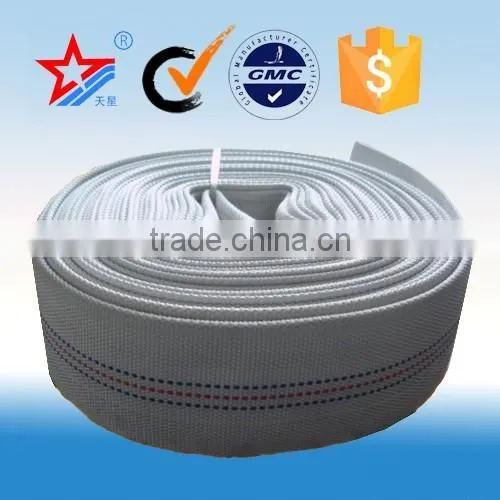 PVC Mixed Rubber Lined Canvas Fire Hose 200MM